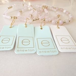 4-e newton Rose Quartz bracelets